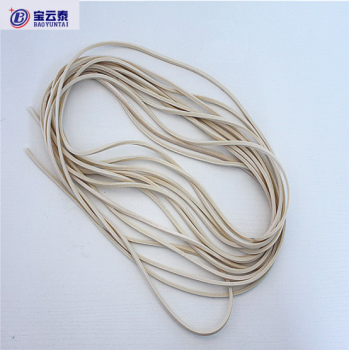 0.3CM Square Rubber thread