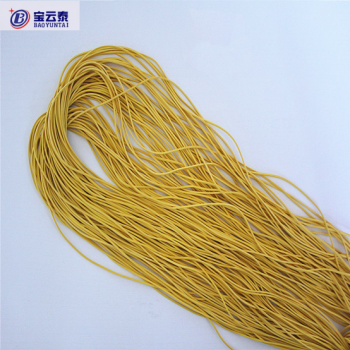 Yellow Square Rubber Wire
