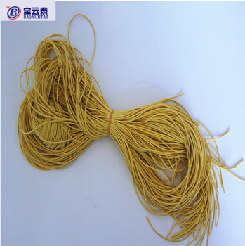 Yellow Square Rubber Wire